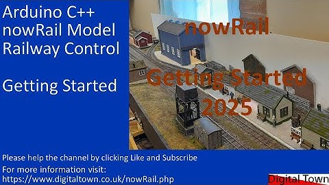 #160 Arduino C++ nowRail Model Railway Control - Getting Started