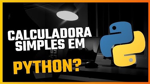 CALCULADORA SIMPLES EM PYTHON