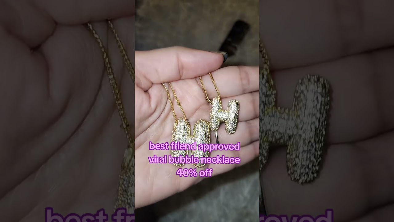 Viral Bubble Necklace - Best Friend Approved 