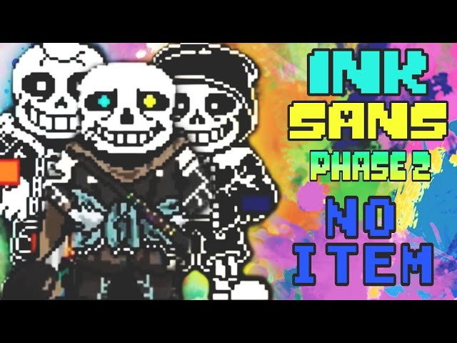 Ink Sans Fight Phase 2 GIF - Ink sans fight Phase 2 - Discover