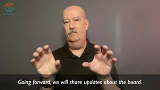 Message from DCARA Board