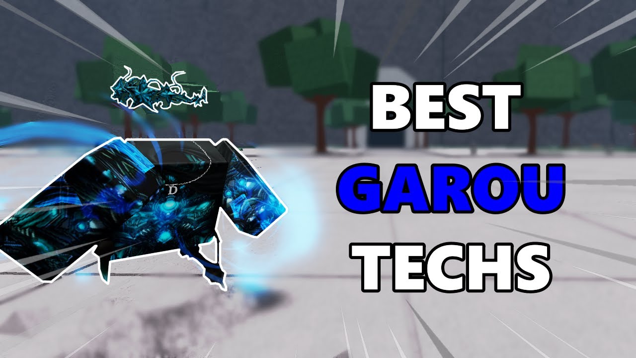 Abusing THE BEST GAROU TECHS on PRO PLAYERS in The Strongest Battlegrounds