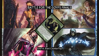 NO BANLIST MODERN FINALS: Jund vs Bant CounterTop (Battle for the Goyfs)