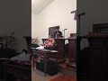 Singing, “To The Table”, by Zach Williams at Shiloh Cowboy Church