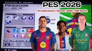 Pes 2026 Playstation 2 Final Transfer Axel Cm Patch Suport Ps2 Aethersx2 Pcxs2