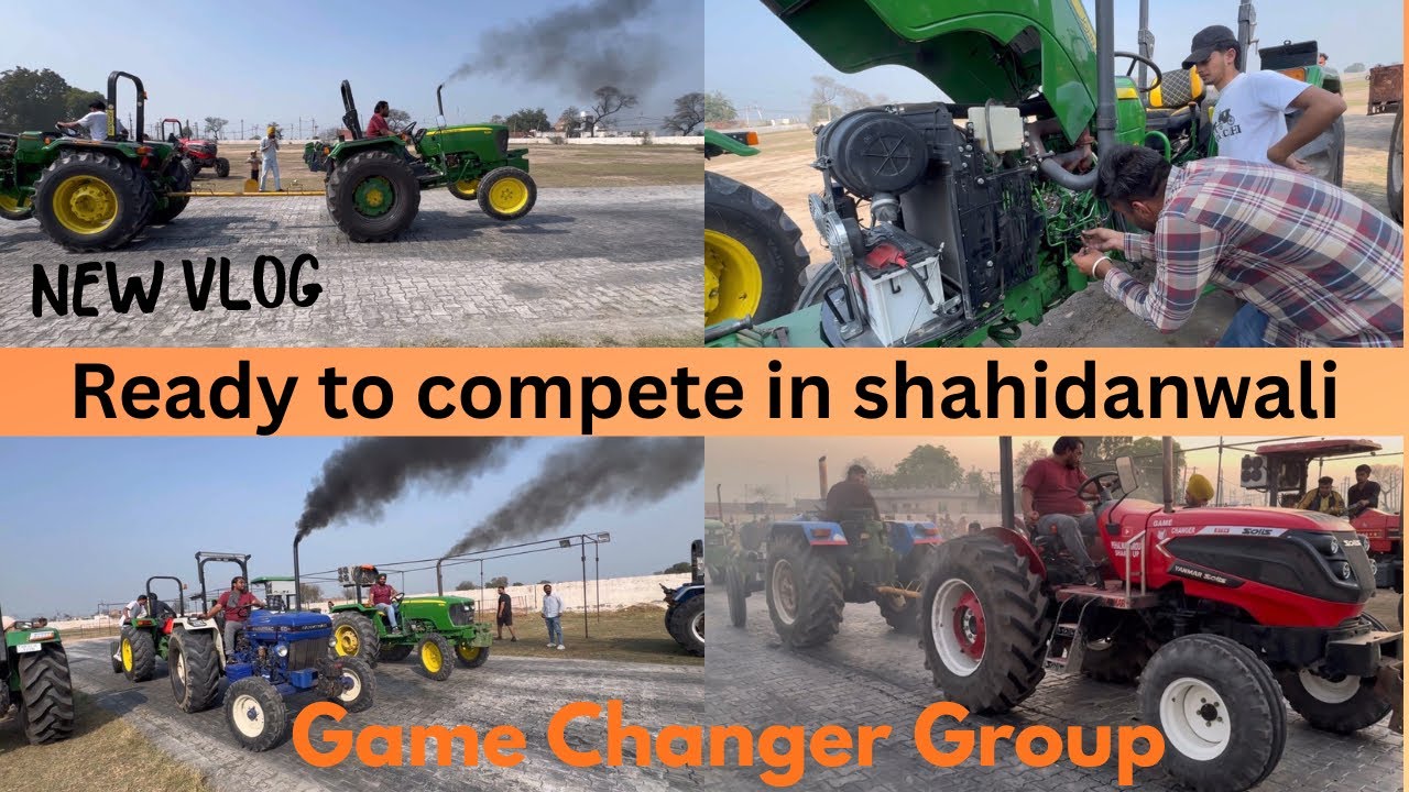 Testing for Shahidanwali Tractor Tochan Tournament 