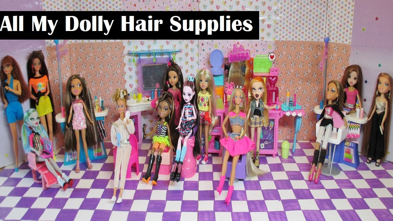 All My Dolly Hair Supplies YouTube