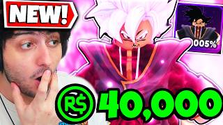 Getting the 0.005% UNIVERSAL Goku Black in Roblox Universal Tower Defense!