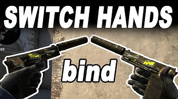 How to Bind Switch Hands in CSGO 2023