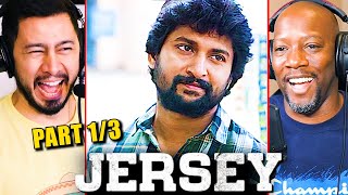 JERSEY Movie Reaction Part 1! | Nani | Shraddha Srinath | Sathyaraj | Gowtam Tinnanuri