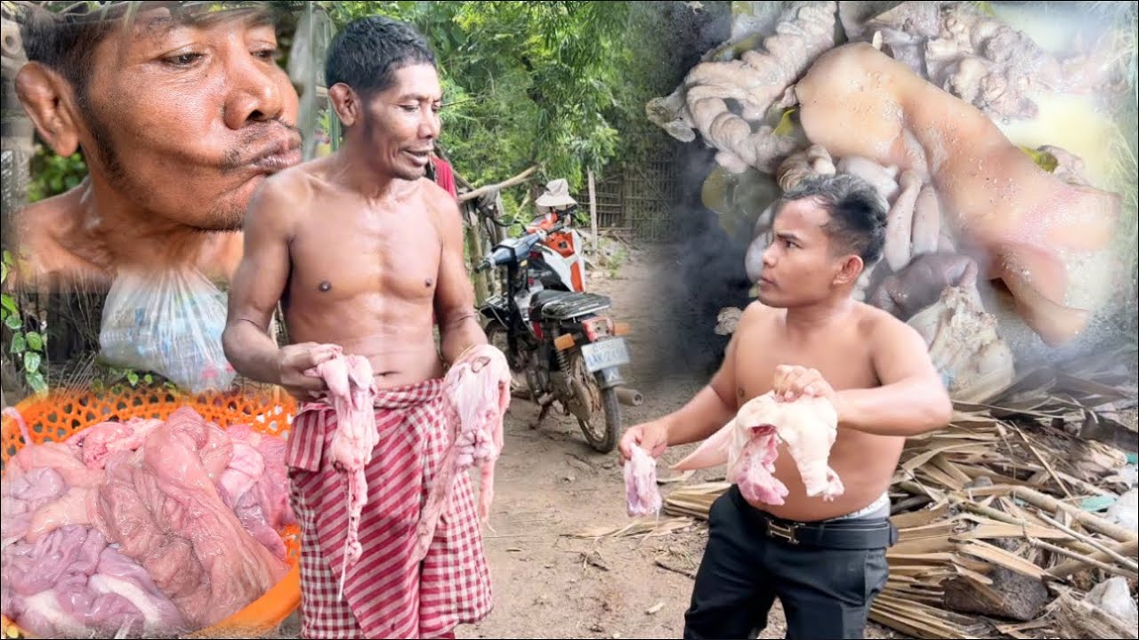 Boiled Pig Innards with Prahok Sauce | Cambodian Food That Will Blow Your Mind