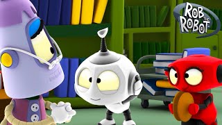 Making noise in the Library is Fun! | Rob the Robot & Friends - Funny Kids TV screenshot 2