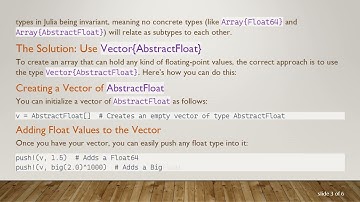How to Define an Array of Any Float Type in Julia?