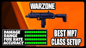 NEW OVERPOWERED MP7 CLASS SETUP IN WARZONE! BEST MP7 CLASS SETUP!