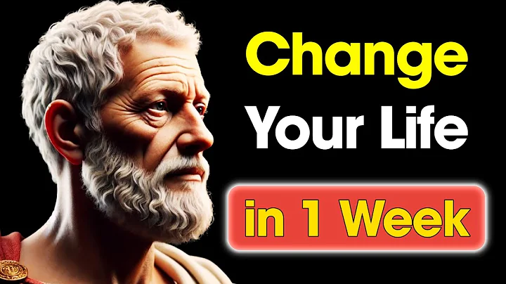 5 HABITS that CHANGED my LIFE in 1 WEEK | These LESSONS Will CHANGE Your Life | Stoic Philosophy