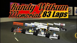 rFactor Summer Supermodifieds Randy Witkum Memorial At Jennerstown Speedway 83 Lap Race (S1 R7)