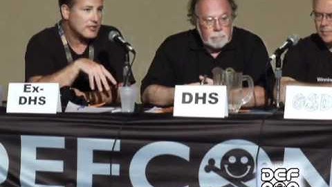 DEFCON 18: Meet the Feds: Policy Privacy Deterrence and Cyber War (Video Only)  3/3