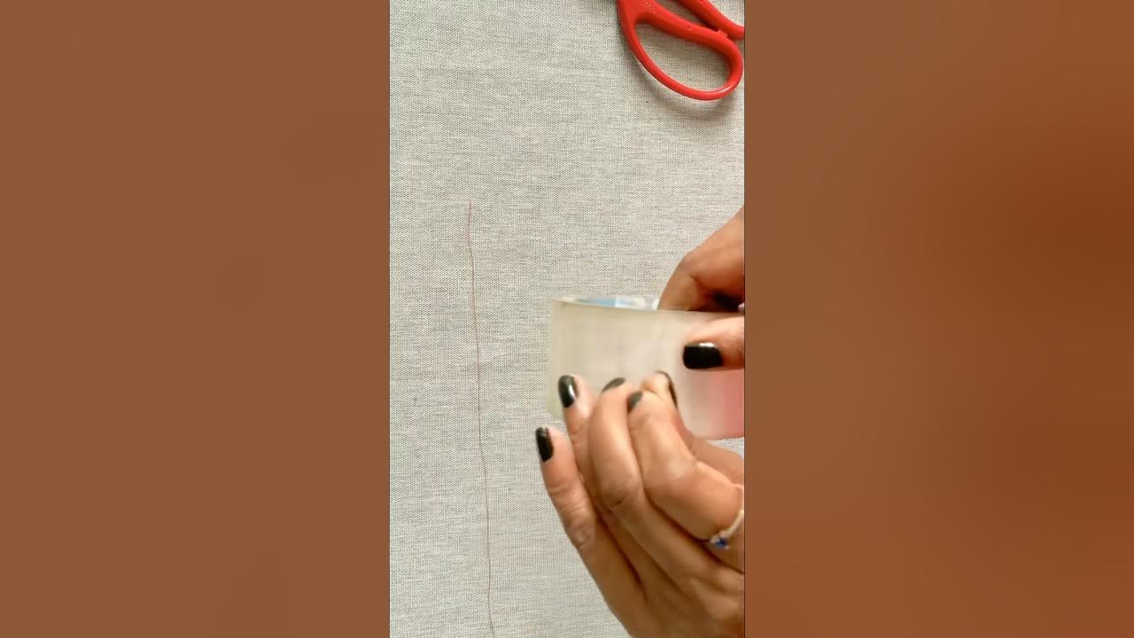 easy threading for embroidery🪡🧵 YouTube