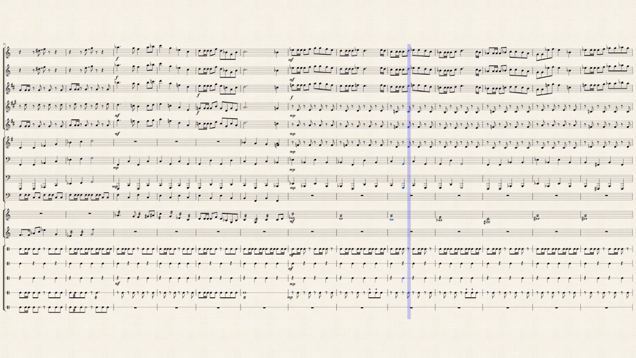 kirby gourmet race band arrangement youtube gourmet race sheet music