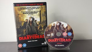Diary of the Dead DVD Unboxing (UK) Optimum Home Entertainment