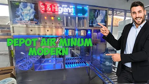 Peluang Usaha Rumahan Dengan Depot Air Minum Modern 2 Pengisian RO #depotairminum #airro