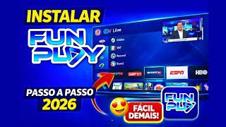 🔥 Fun Play 2026: O MELHOR APP IPTV do Ano! Você Vai Se Surpreender! 😱📺