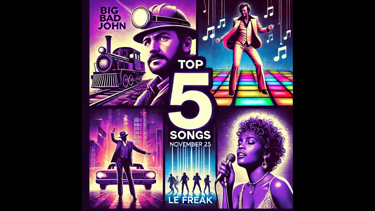 Top 5 Songs on This Day in History – November 25