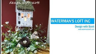 Rustic Bird House Lamp | Easy DIY Farmhouse Decor