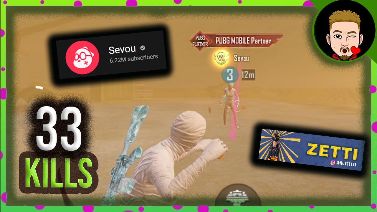 I Met SEVOU in SAME Lobby 😱 | PUBG MOBILE