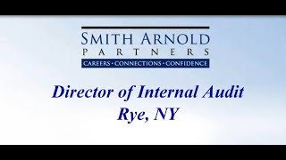 (CLOSED) Director of Internal Audit | Smith Arnold Partners