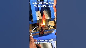 Automatic Ring Butt Welding Machine, Automatic Wire Ring Welding Machine, PLC Controlled Butt Weld