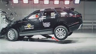اقوى اختبار اصطدام لسيارة Range Rover 2018