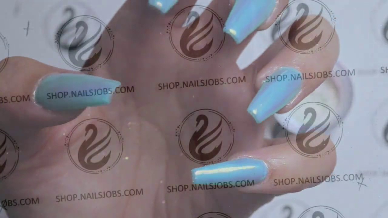 Học làm Nails với Duyên Ngân Làm chrome với màu tươi sáng YouTube