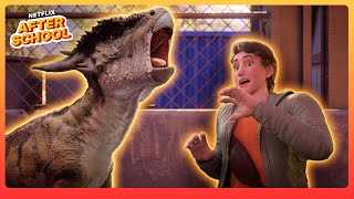 Welcome To King Dinos Prehistoric Playland Juric World Chaos Theory Netflix