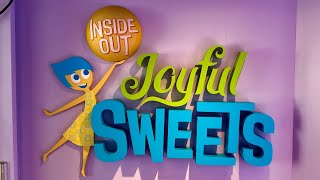 Inside Out Joyful Sweets Shop on Disney Wish (Inside Out Themed Desserts and Meeting Characters)