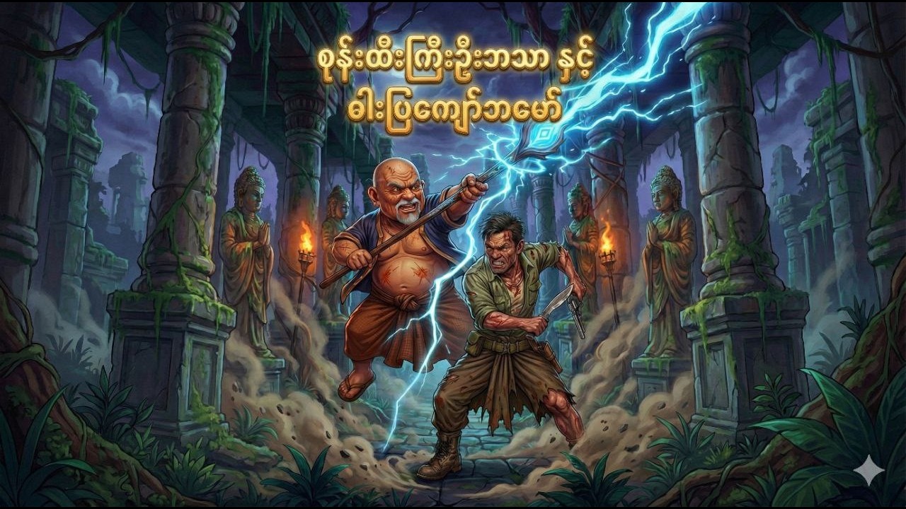 စုန်းထီးကြီးဦးဘသာ နှင့် ဓါးပြကျော်ဘမော် (အပိုင်း ၂)