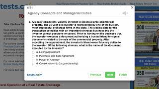 Real Estate Broker Practice Test