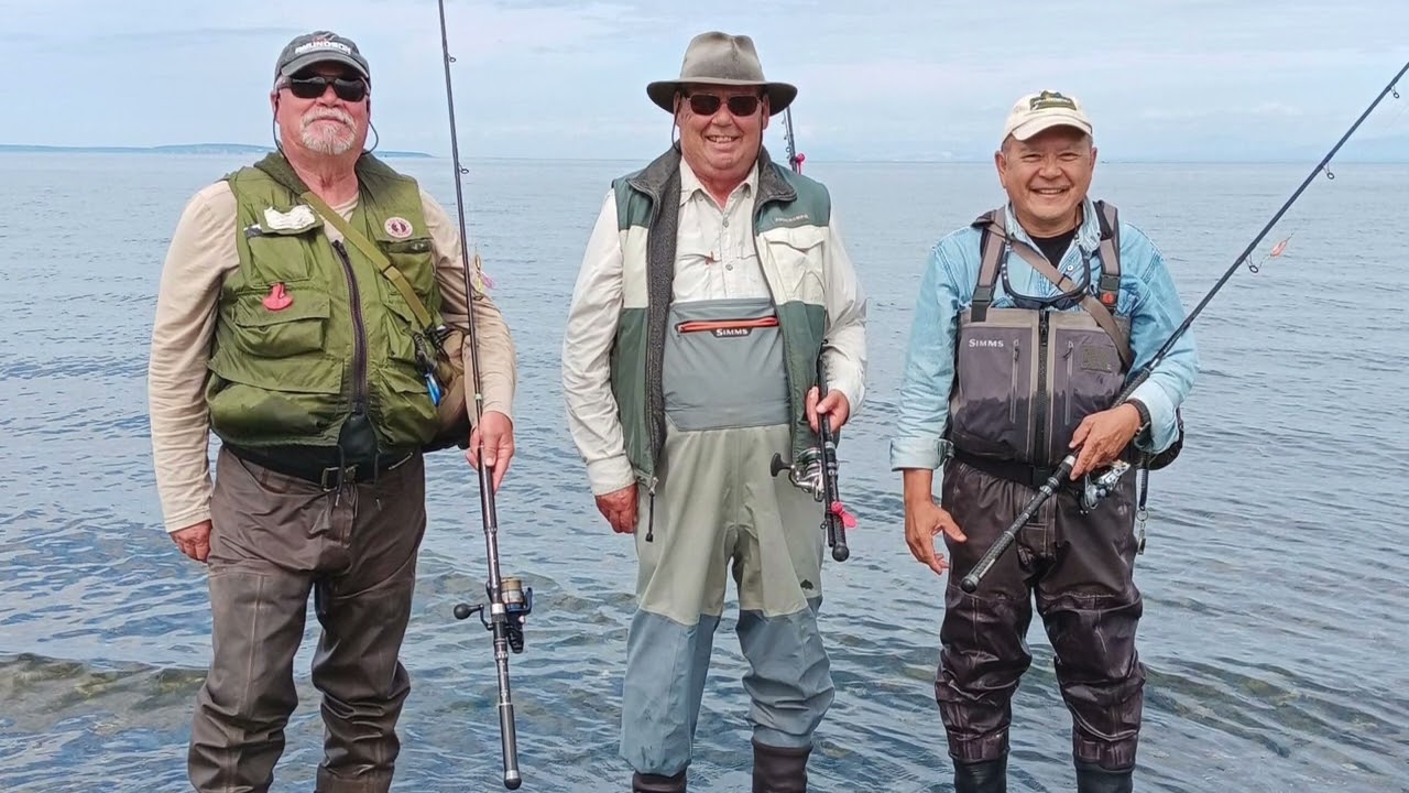 Coho on a East Coast Vancouver Island Beach
