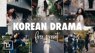 Korean Drama "The King" — Mobile Preset Lightroom Tutorial | Free | Drama Photography | Film Preset screenshot 3