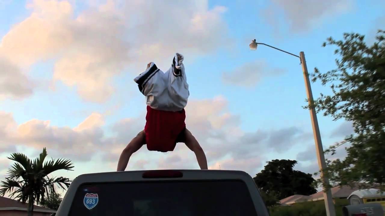 Running Car HandStand