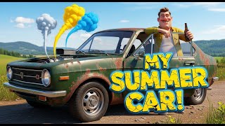 My Summer Car прохождение — собирал машину но НАШЁЛ ТАЙНИК С ДЕНЬГАМИ И ВОДКОЙ |  Prost0easy играет!