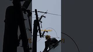 Storm Blackout Power Restoration #lineman #highvoltage #blackout #energy #power #education #comedy