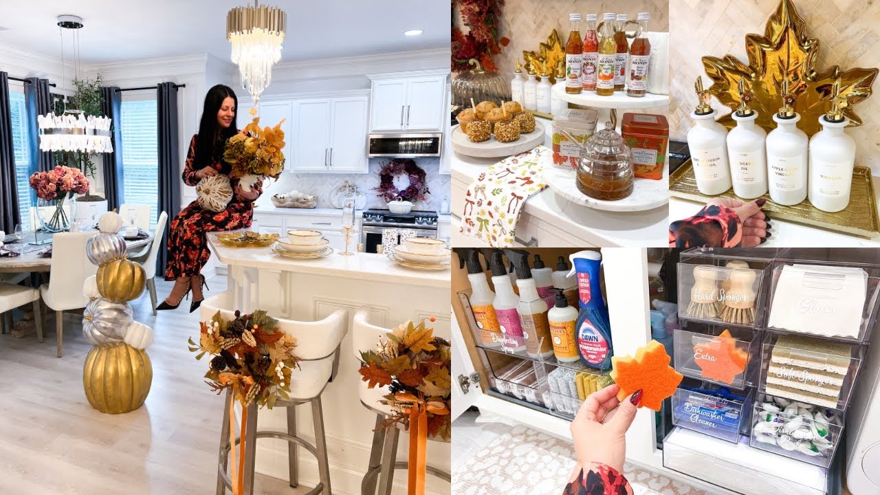 ✨ ОСЕННИЙ ДЕКОР И ОРГАНИЗАЦИЯ КУХНИ ✨ Идеи осеннего декора дома | Организация кухни