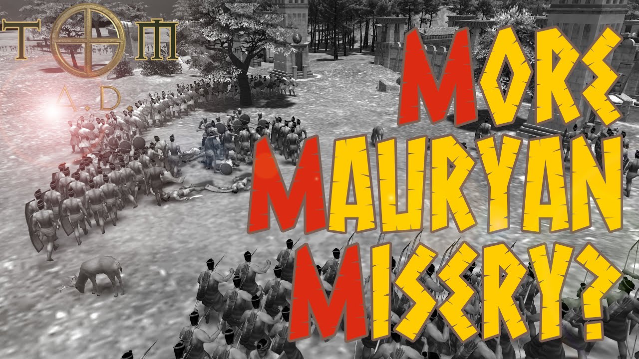 0AD MA55 - Mauryans vs Ptolemies Multiplayer Commentary Analysis