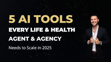 5 AI Tools Life & Health Insurance Agents Needs to Scale Past $40K/Month
