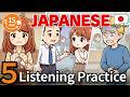 N5-N4 | Slow Japanese Listening Practice - Learn Real Japanese for Night Outs & Izakaya