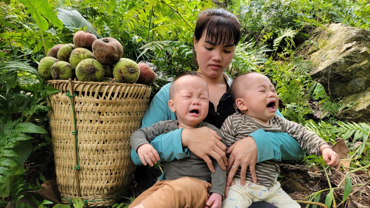 A 15-day journey of what a single mother must do to keep her two children alive, Life alone