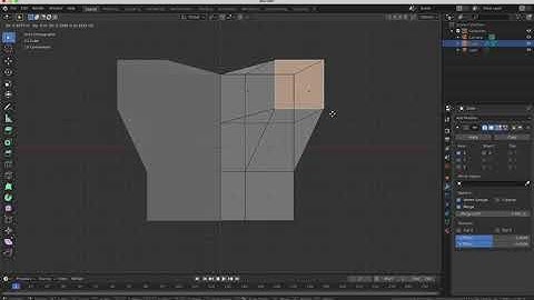 Beginners Blender 3D  Tutorial 7   Modelling with the Mirror Modifier in Blender 2 82