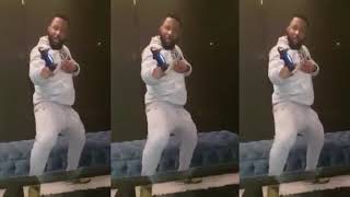 Cassper Nyovest dancing to Monate Mpolaye...