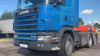 Обзор тягача Scania R164 GA6X2NA 2003 года выпуска. В наличии!!!